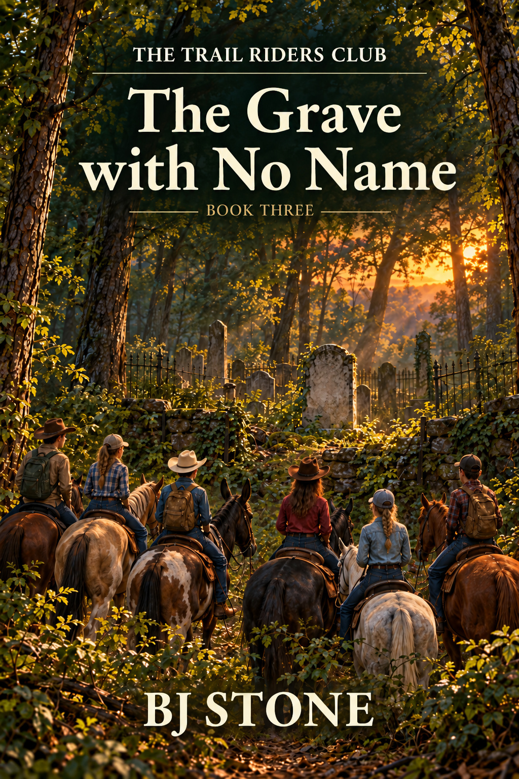 The Grave with No Name cover, The Trail Riders Club Book Three