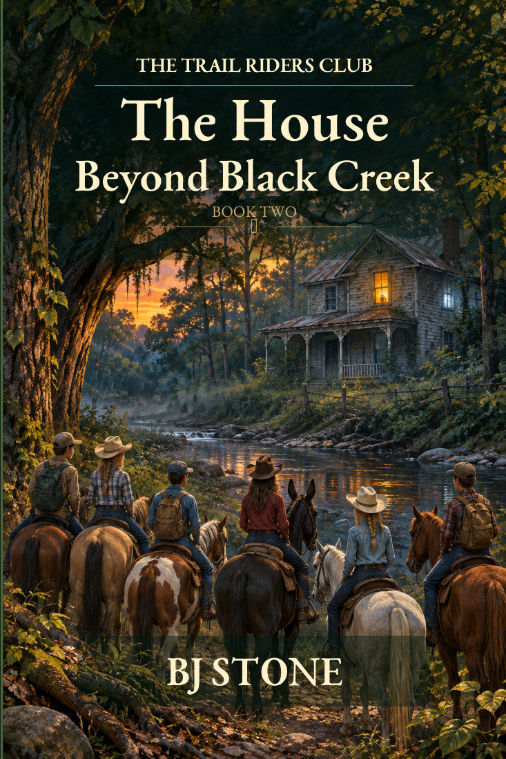 The House Beyond Black Creek cover, The Trail Riders Club Book 2